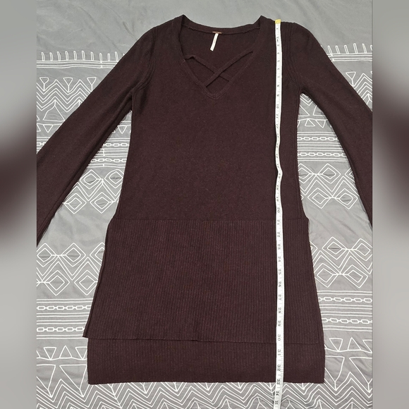 Free People Crisscross Tunic Size Small - Picture 2 of 7